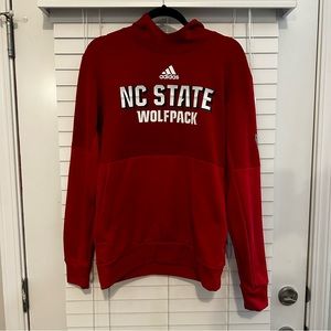 Red NC State Hoodie